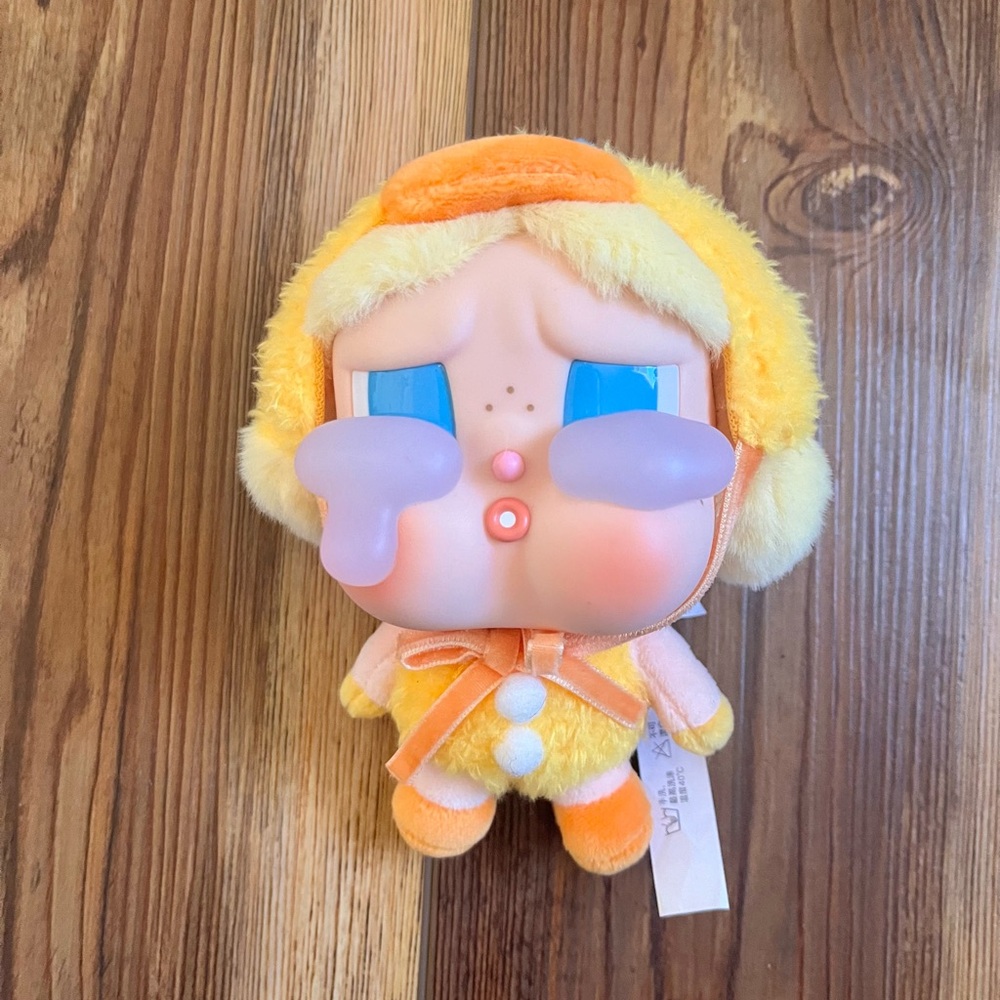 Pop Mart CRYBABY Crying Again Series Plush Keychain - Duck You - Picture 2 of 3